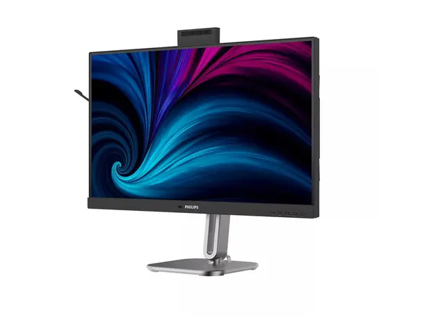Philips 27B2U4601H - 4000 Series LED-skjerm - 27" - 2560 x 1440 QHD @ 120 Hz - IPS - 1500:1 - HDMI, DisplayPort, USB-C - høyttalere - sølv, koksgrå 