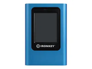Kingston IronKey Vault Privacy 80 - SSD - kryptert 960 GB - ekstern (bærbar) - USB 3.2 Gen 1 (USB-C kontakt) - 256-bit AES-XTS, FIPS 197 - TAA-samsvar