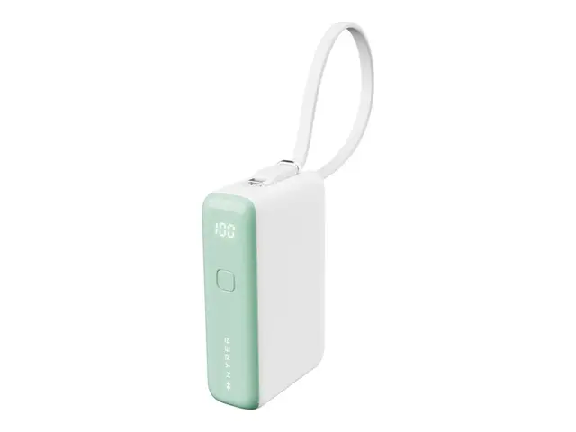 HyperJuice Flex Mini - Strømbank - 10000 mAh - 30 watt - PD (USB-C...