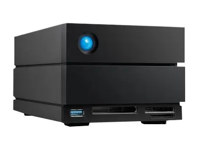 LaCie 2big Dock STLG20000400 - Harddiskarray 20 TB 2 brønner (SATA...
