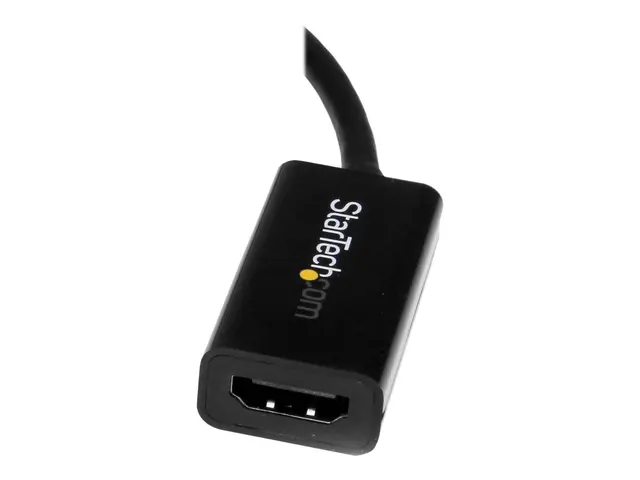 StarTech.com Mini DisplayPort to HDMI Audio / Video Converter - mD...
