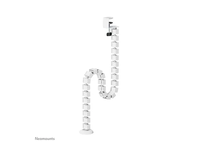 Neomounts - Kabelstyringsryggrad clamp-on design, universal hvit