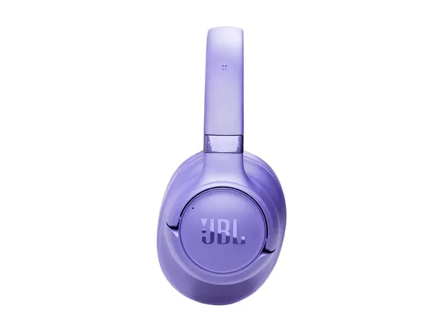 JBL TUNE 780NC - Hodetelefoner med mikrofon full størrelse - Bluetooth - trådløs, kablet - aktiv støydemping - USB-C - lavendel 