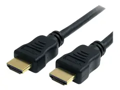 StarTech.com 3m High Speed HDMI Cable w/ Ethernet Ultra HD 4k x 2k HDMI-kabel med Ethernet - HDMI hann til HDMI hann - 3 m - svart