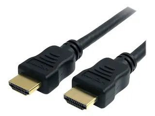 StarTech.com 3m High Speed HDMI Cable w/ Ethernet Ultra HD 4k x 2k HDMI-kabel med Ethernet - HDMI hann til HDMI hann - 3 m - svart