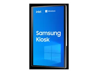 Samsung KM24C-C - Kiosk 1 x Celeron - flash 256 GB Win 10 IoT Enterprise - monitor: LED 24&quot; 1920 x 1080 (Full HD) @ 75 Hz ber&#248;ringsskjerm
