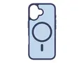 KEY - Beskyttende deksel - med magnetring MagSafe-samsvar - polykarbonat (PC) - frostet marinebl&#229; - for Apple iPhone 17