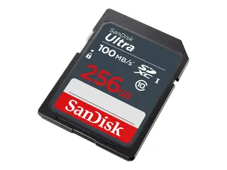 SanDisk Ultra - Flashminnekort - 256 GB - UHS Class 1 / Class10 SDXC UHS-I