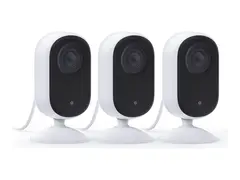 Arlo Essential Indoor 2K - Nettverksoverv&#229;kingskamera innend&#248;rs - farge (Dag og natt) - 4 MP - 2560 x 1440 - lyd - tr&#229;dl&#248;s - Wi-Fi (en pakke 3)