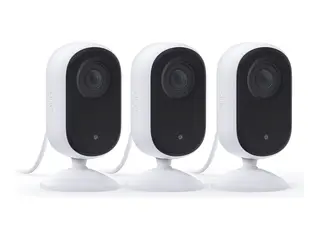 Arlo Essential Indoor 2K - Nettverksoverv&#229;kingskamera innend&#248;rs - farge (Dag og natt) - 4 MP - 2560 x 1440 - lyd - tr&#229;dl&#248;s - Wi-Fi (en pakke 3)