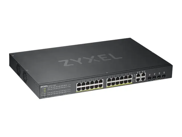 Zyxel GS1920-24HPv2 - Switch - smart - 24 x 10/100/1000 (PoE+) + 4...
