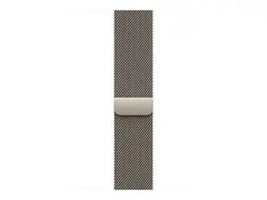 Apple - Sl&#248;yfe for smart armb&#229;ndsur 46mm - M/L-st&#248;rrelse - naturlig - for Watch Herm&#232;s Series 9, SE 3, Series 10, Series 11, Series 8, Series 9, Ultra 2, Ultra 3