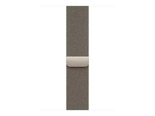Apple - Sløyfe for smart armbåndsur - 46mm M/L-størrelse - naturlig - for Watch Hermès Series 9, SE 3, Series 10, Series 11, Series 8, Series 9, Ultra 2, Ultra 3