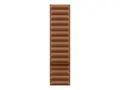 Apple - Klokkestropp for smart armb&#229;ndsur 46mm - M/L-st&#248;rrelse - karamell - for Watch Herm&#232;s Series 9, SE 3, Series 10, Series 11, Series 8, Series 9, Ultra 2, Ultra 3
