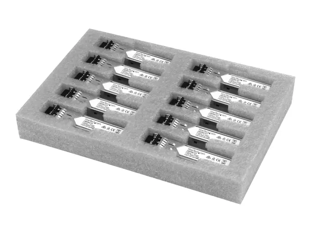 Startech 10 pack HPE J4858C Compatible SFP Module, 1000BASE-SX, 1G...