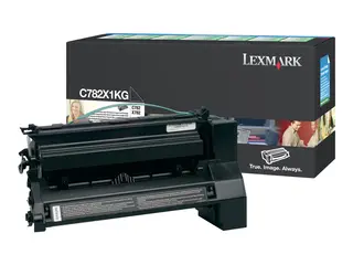 Lexmark - Ekstra høy ytelse - svart original - tonerpatron LCCP, LRP - for Lexmark C782dn, C782dtn, C782n, X782e, X782e MFP, X782e Page Plus Solution