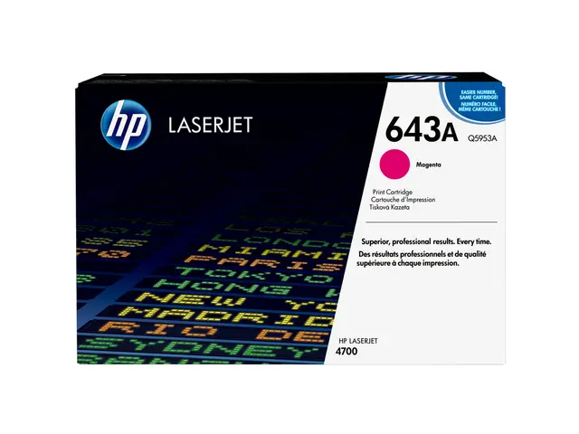 HP 643A - Magenta - original - LaserJet - tonerpatron (Q5953A) - f...