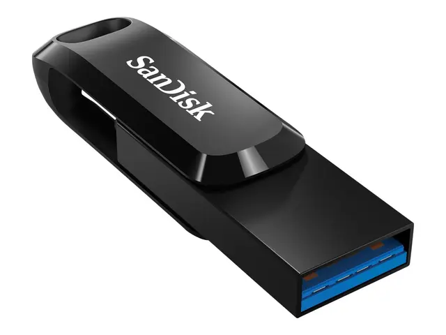 SanDisk Ultra Dual Drive Go - USB-flashstasjon 256 GB USB 3.2 Gen ...