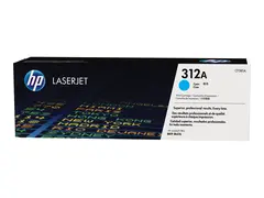 HP 312A - Cyan - original - LaserJet tonerpatron (CF381A) - for Color LaserJet Pro MFP M476dn, MFP M476dw, MFP M476nw