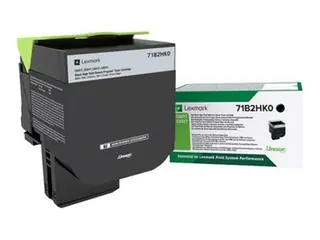 Lexmark X417 - H&#248;y ytelse - svart original - tonerpatron LCCP, LRP - for Lexmark CS417dn, CS517de, CX417de