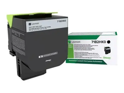 Lexmark X417 - Høy ytelse - svart - original - tonerpatron LCCP, L...