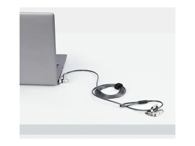 Startech 25-Pack Universal Laptop Lock 6.6ft (2m), Master Keyed Lo...
