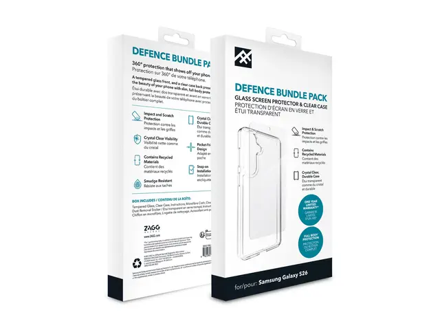 iFrogz Defence - 2-i-1-pakke baksidedeksel for mobiltelefon blank ...