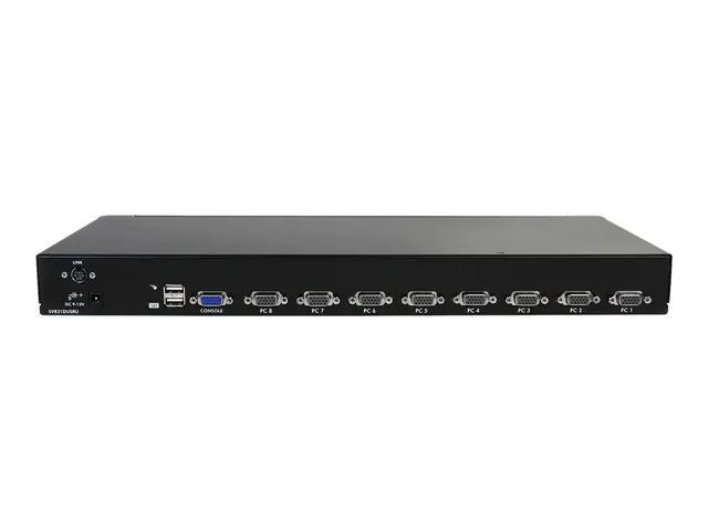 StarTech.com 8-Port USB KVM Swith with OSD - TAA Compliant 1U Rack...