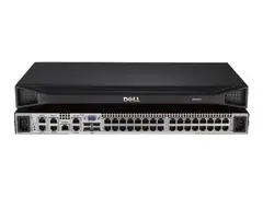 Dell DMPU4032-G01 - KVM-svitsj 32 x KVM port(s) - 1 lokalbruker - 4 IP-brukere - rackmonterbar