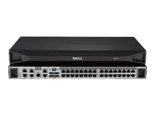 Dell DMPU4032-G01 - KVM-svitsj 32 x KVM port(s) - 1 lokalbruker - 4 IP-brukere - rackmonterbar