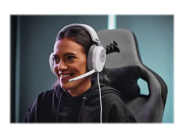 CORSAIR Gaming HS65 SURROUND - Hodesett full størrelse kablet 3,5 ...