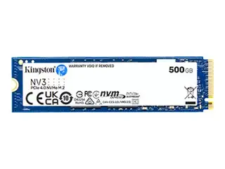 Kingston NV3 - SSD - 500 GB - intern M.2 2280 - PCIe 4.0 x4 (NVMe)