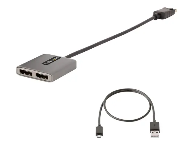 StarTech.com 2-Port DisplayPort MST Hub, Dual 4K 60Hz, DP to 2x Mo...
