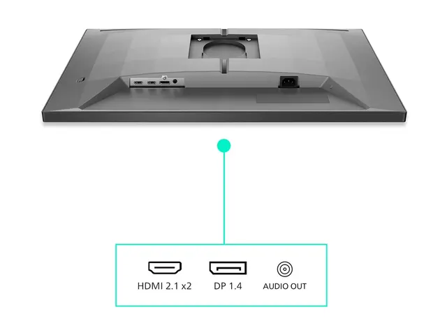 Philips Evnia 3000 27M2N3800A - LED-skjerm gaming - 27" - 3840 x 2160 4K UHD (2160p) @ 320 Hz - Fast IPS - 450 cd/m² - 1000:1 - DisplayHDR 400 - 0.5 ms - 2xHDMI, DisplayPort - høyttalere - koksgrå 