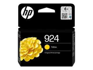 HP 924 - 5.5 ml - gul - original - Officejet blekkpatron - for Officejet Pro 8120e, 8122e, 8125e, 8130e, 8134e, 8135e, 8138e, 8139e