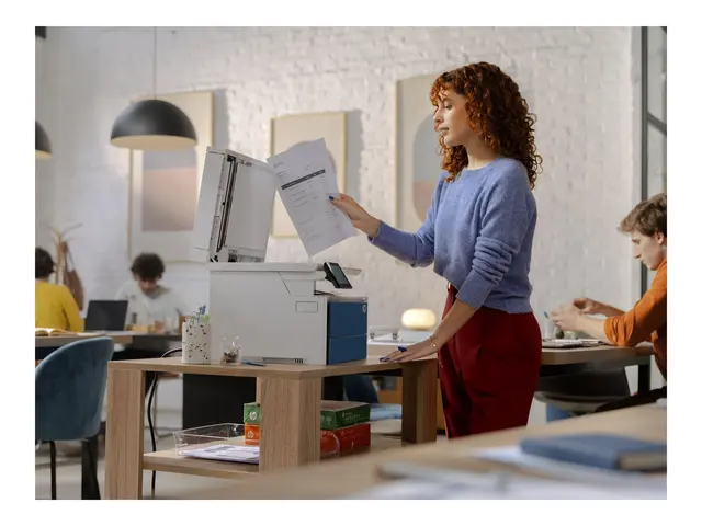 HP LaserJet Pro MFP 4113fdw - Multifunksjonsskriver - S/H - laser ...