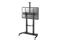Neomounts PLASMA-M1950E - Vogn - for flatpanel / AV-utstyr svart - skjermst&#248;rrelse: 60&quot;-100&quot;