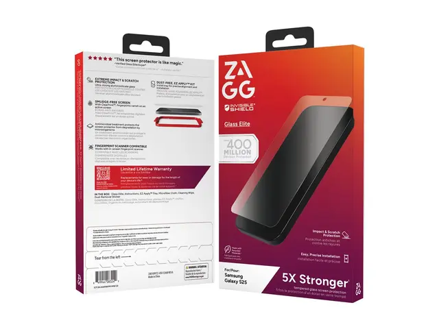 ZAGG InvisibleShield Glass Elite - Skjermbeskyttelse for mobiltele...