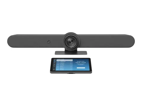 Logitech - Videokonferansesett (Logitech Rally Bar, Logitech Tap IP) RingCentral Certified, Tencent Meeting Certified, Certified for Microsoft Teams Rooms, Certified for Zoom Rooms - grafitt