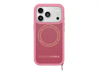 OtterBox Sole Series - Baksidedeksel for mobiltelefon MagSafe-samsvar - holdbart stoff - Xtra Hot (rosa) - for Apple iPhone 17 Pro