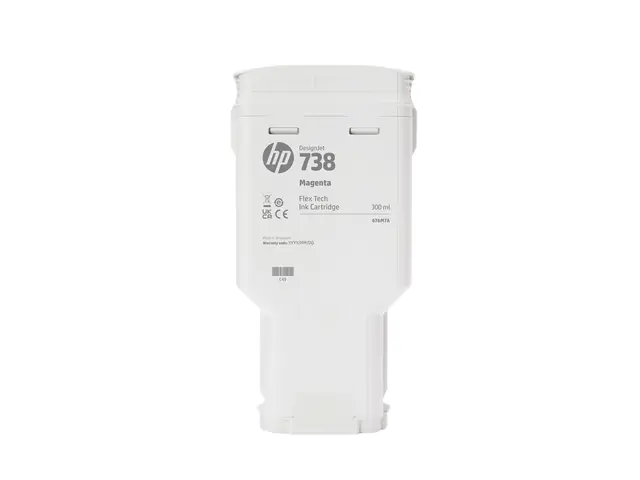 HP 738 - 130 ml cyan original DesignJet blekkpatron for T950