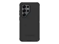 OtterBox Defender Series Pro - Baksidedeksel for mobiltelefon robust - silikon, termoplastisk elastomer (TPE), polykarbonat, minneskumplast - svart - for Samsung Galaxy S26 Ultra
