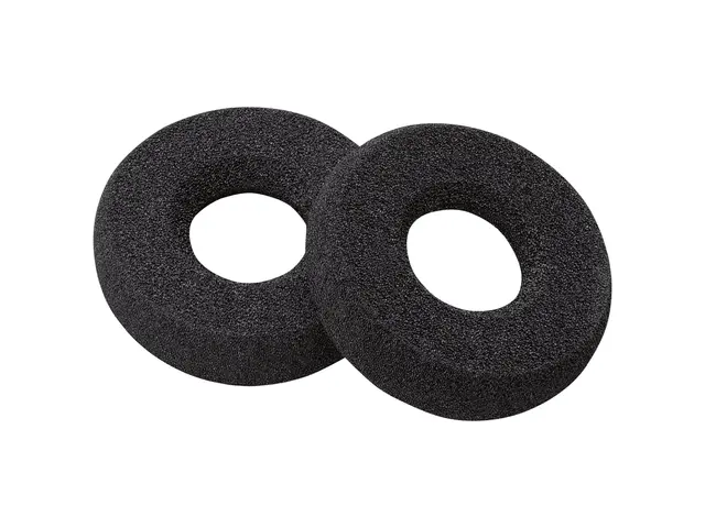 HP Poly - Ørepute for trådløs hodemikrotelefon kunstlær (en pakke 2)