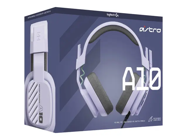 ASTRO Gaming A10 Gen 2 - Hodesett - full størrelse - kablet - 3,5 ...