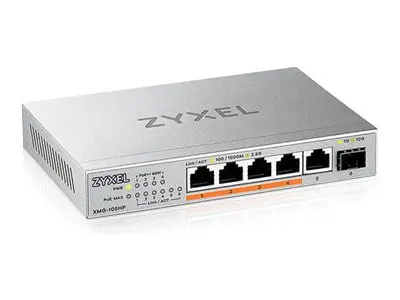 Zyxel XMG-100 Series XMG-105HP - Switch ustyrt ikke-styrt 5 x 100/...