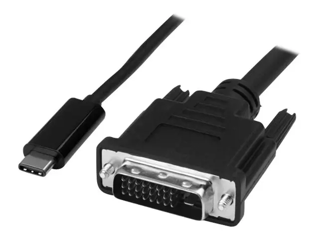 StarTech.com 3.3 ft / 1 m USB-C to DVI Cable - USB Type-C Video Ad...