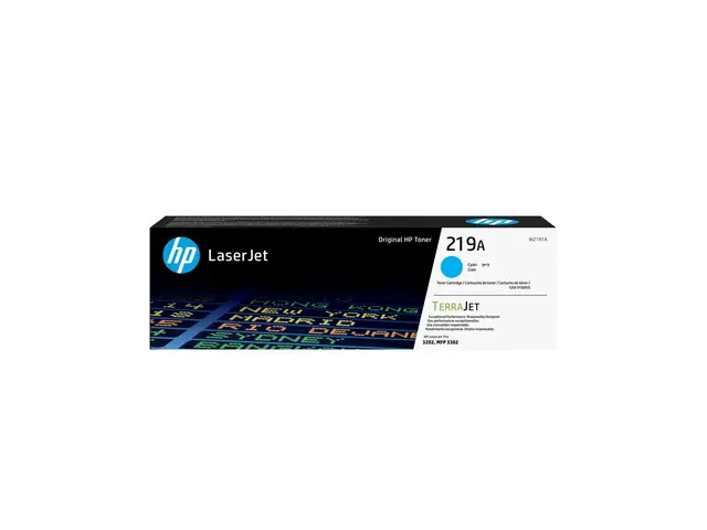 HP 219A - Cyan original LaserJet tonerpatron (W2191A) for Color Pr...
