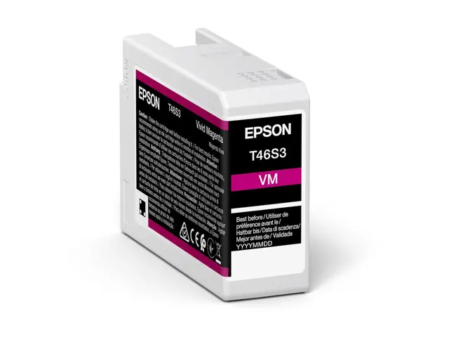 Epson T46S3 - 25 ml livlig magenta original blekkbeholder for Sure...