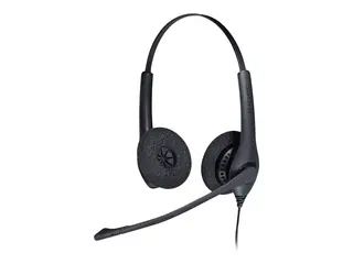 Jabra BIZ 1500 Duo - Hodesett - on-ear kablet - Quick Disconnect