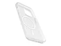 OtterBox Symmetry Series - Baksidedeksel for mobiltelefon MagSafe-samsvar - polykarbonat, syntetisk gummi - stjernest&#248;v (klart glitter) - for Apple iPhone 13, 14, 15